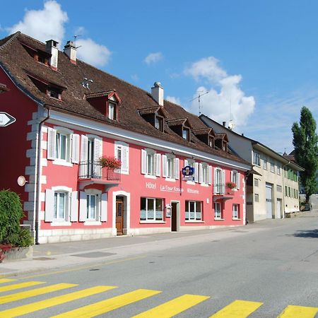 Hotel-Rotisserie La Tour Rouge Delémont Екстериор снимка